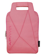 粉红色平板电脑手提包