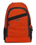 橘色休闲电脑背包